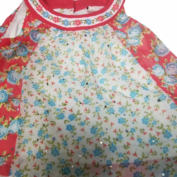 Little Lass Two Piece Short and Top Set Outfit Siz - Picture 2 of 4